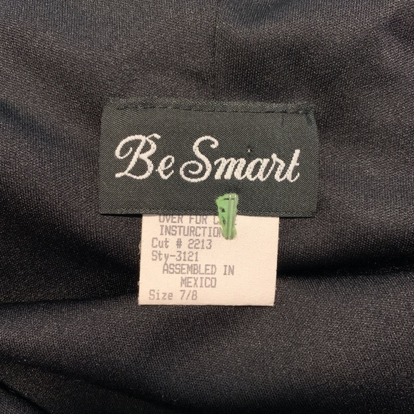 Be Smart Drop Neck High/Low Black Shift Dress - Picture 4 of 5